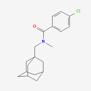 N-(1-adamantylmethyl)-4-chloro-N-methylbenzamide