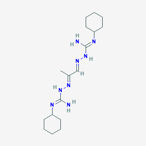 Methylglyoxal bis(cyclohexylamidinohydrazone)