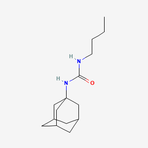 molecular formula C15H26N2O B4064895 N-1-adamantyl-N'-butylurea 