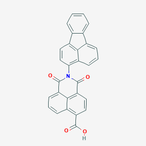 2-(3-fluoranthenyl)-1,3-dioxo-2,3-dihydro-1H-benzo[de]isoquinoline-6-carboxylic acid