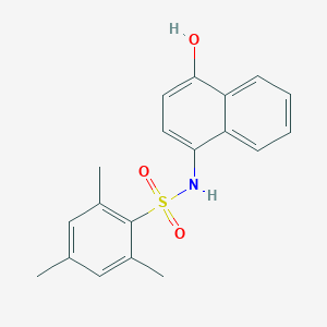 N-(4-hydroxynaphthalen-1-yl)-2,4,6-trimethylbenzenesulfonamide