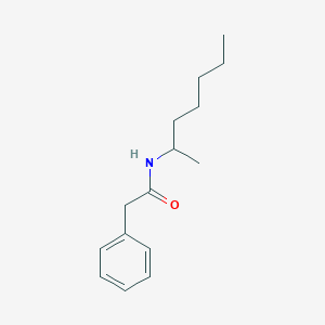 N-(1-methylhexyl)-2-phenylacetamide