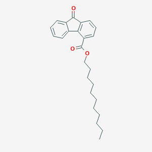 molecular formula C25H30O3 B406606 Undecyl 9-oxofluorene-4-carboxylate CAS No. 324052-54-2