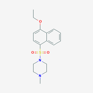 1-[(4-Ethoxy-1-naphthyl)sulfonyl]-4-methylpiperazine