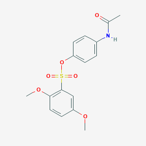 (4-Acetamidophenyl) 2,5-dimethoxybenzenesulfonate