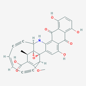 molecular formula C30H19NO9 B040678 Dynemicin A CAS No. 124412-57-3