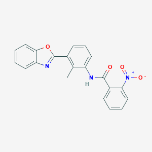 N-(3-Benzooxazol-2-yl-2-methyl-phenyl)-2-nitro-benzamide