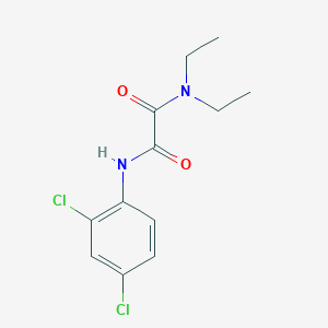 molecular formula C12H14Cl2N2O2 B4069785 N'-(2,4-dichlorophenyl)-N,N-diethylethanediamide 