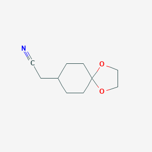 1,4-Dioxaspiro[4.5]decane-8-acetonitrile