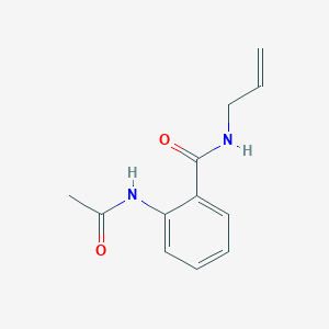 molecular formula C12H14N2O2 B4070399 2-(acetylamino)-N-allylbenzamide CAS No. 869945-47-1