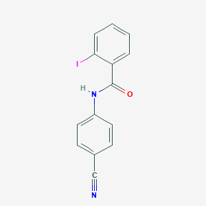 N-(4-cyanophenyl)-2-iodobenzamide