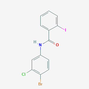 N-(4-bromo-3-chlorophenyl)-2-iodobenzamide