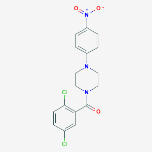 1-(2,5-Dichlorobenzoyl)-4-{4-nitrophenyl}piperazine