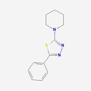 1-(5-Phenyl-1,3,4-thiadiazol-2-yl)piperidine