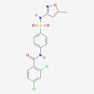 2,4-Dichloro-N-[4-(5-methyl-isoxazol-3-ylsulfamoyl)-phenyl]-benzamide