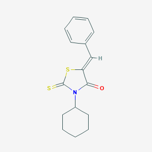 5-Benzylidene-3-cyclohexyl-2-thioxo-1,3-thiazolidin-4-one