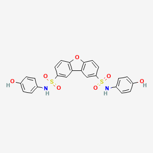 N,N'-bis(4-hydroxyphenyl)dibenzo[b,d]furan-2,8-disulfonamide