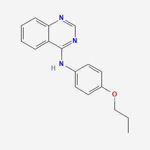 N-(4-propoxyphenyl)-4-quinazolinamine