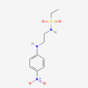 N-{2-[(4-nitrophenyl)amino]ethyl}ethanesulfonamide