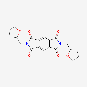 2,6-bis(tetrahydro-2-furanylmethyl)pyrrolo[3,4-f]isoindole-1,3,5,7(2H,6H)-tetrone