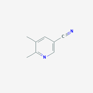 molecular formula C8H8N2 B040728 5,6-二甲基烟酰腈 CAS No. 113124-09-7