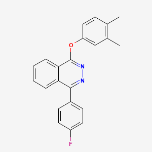 1-(3,4-dimethylphenoxy)-4-(4-fluorophenyl)phthalazine