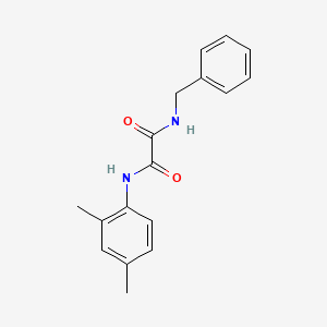 molecular formula C17H18N2O2 B4073149 N-benzyl-N'-(2,4-dimethylphenyl)ethanediamide 