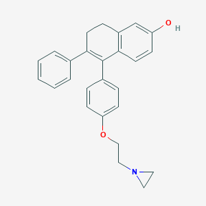 Desmethylnafoxidine aziridine