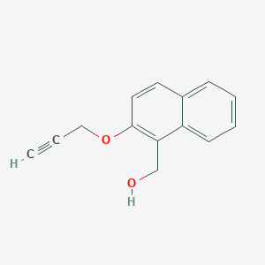 [2-(2-propyn-1-yloxy)-1-naphthyl]methanol