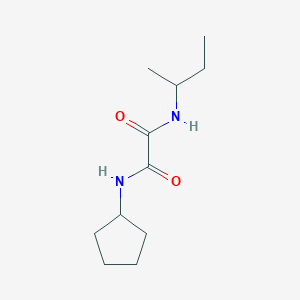 N-(sec-butyl)-N'-cyclopentylethanediamide