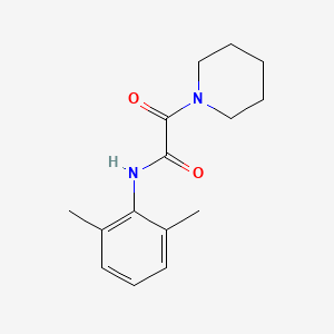 molecular formula C15H20N2O2 B4073525 N-(2,6-dimethylphenyl)-2-oxo-2-(1-piperidinyl)acetamide 