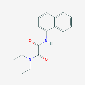 molecular formula C16H18N2O2 B4073636 N,N-diethyl-N'-1-naphthylethanediamide 