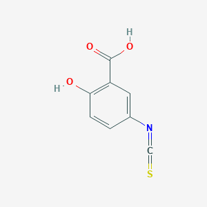 molecular formula C8H5NO3S B040738 5-Isothiocyanatosalicylic acid CAS No. 116569-31-4
