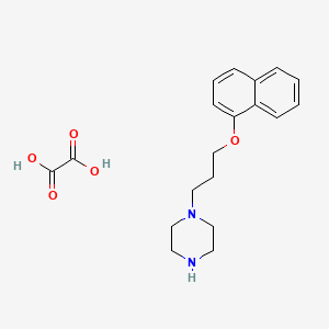 1-[3-(1-naphthyloxy)propyl]piperazine oxalate