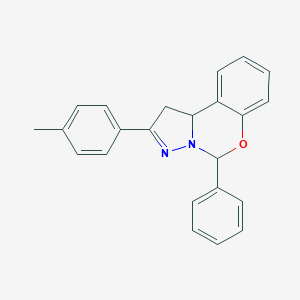 2-(4-Methylphenyl)-5-phenyl-1,10b-dihydropyrazolo[1,5-c][1,3]benzoxazine