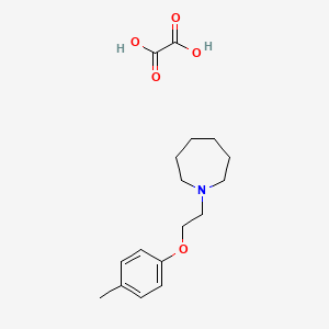 1-[2-(4-methylphenoxy)ethyl]azepane oxalate