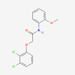 molecular formula C15H13Cl2NO3 B4074051 2-(2,3-dichlorophenoxy)-N-(2-methoxyphenyl)acetamide 