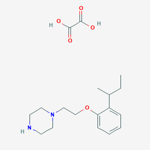 1-[2-(2-sec-butylphenoxy)ethyl]piperazine oxalate