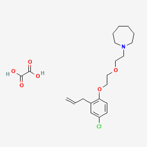 1-{2-[2-(2-allyl-4-chlorophenoxy)ethoxy]ethyl}azepane oxalate