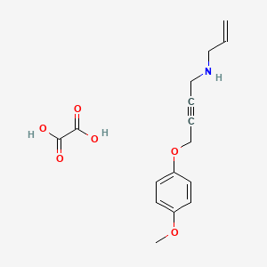 N-allyl-4-(4-methoxyphenoxy)-2-butyn-1-amine oxalate