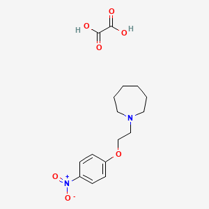 1-[2-(4-nitrophenoxy)ethyl]azepane oxalate