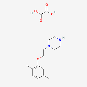 1-[2-(2,5-dimethylphenoxy)ethyl]piperazine oxalate