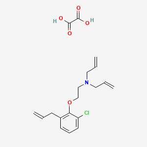 N-allyl-N-[2-(2-allyl-6-chlorophenoxy)ethyl]-2-propen-1-amine oxalate