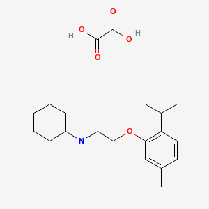 N-[2-(2-isopropyl-5-methylphenoxy)ethyl]-N-methylcyclohexanamine oxalate