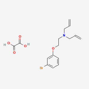 N-allyl-N-[2-(3-bromophenoxy)ethyl]-2-propen-1-amine oxalate