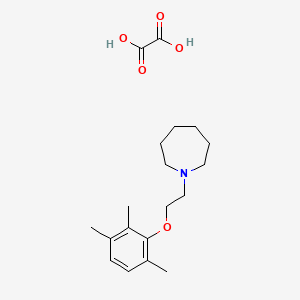 1-[2-(2,3,6-trimethylphenoxy)ethyl]azepane oxalate