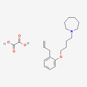 1-[4-(2-allylphenoxy)butyl]azepane oxalate