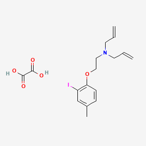 N-allyl-N-[2-(2-iodo-4-methylphenoxy)ethyl]-2-propen-1-amine oxalate