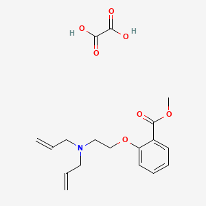 molecular formula C18H23NO7 B4075229 methyl 2-[2-(diallylamino)ethoxy]benzoate oxalate 