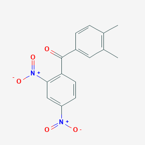 {2,4-Bisnitrophenyl}(3,4-dimethylphenyl)methanone